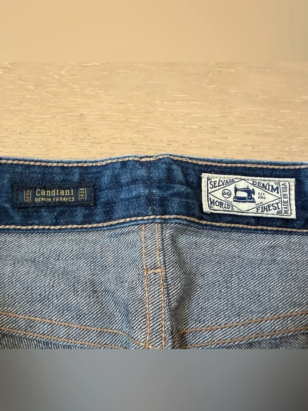 AG-Adriano Goldschmied Men's Tellis Modern Slim Selvage Jean